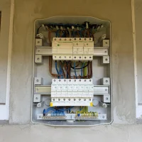 Kültéri elosztószekrény - VBF és Érintésvédelem 2